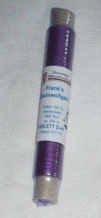 Franks Cotton - Thread 40/2 Violett 41